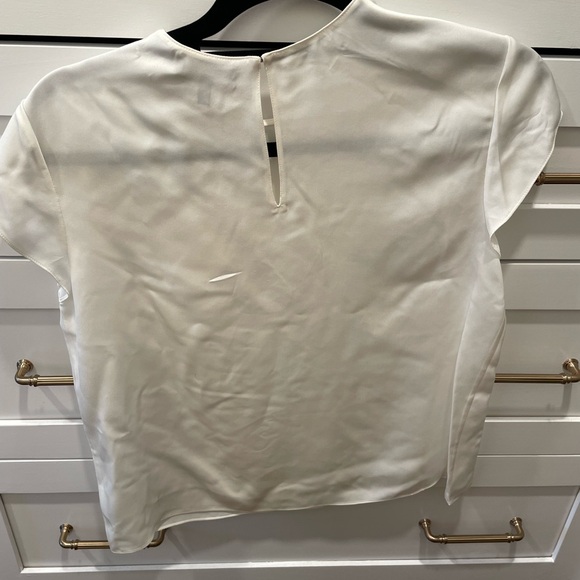 Theory silk cap sleeve blouse. Never worn. New with tags - Picture 3 of 3